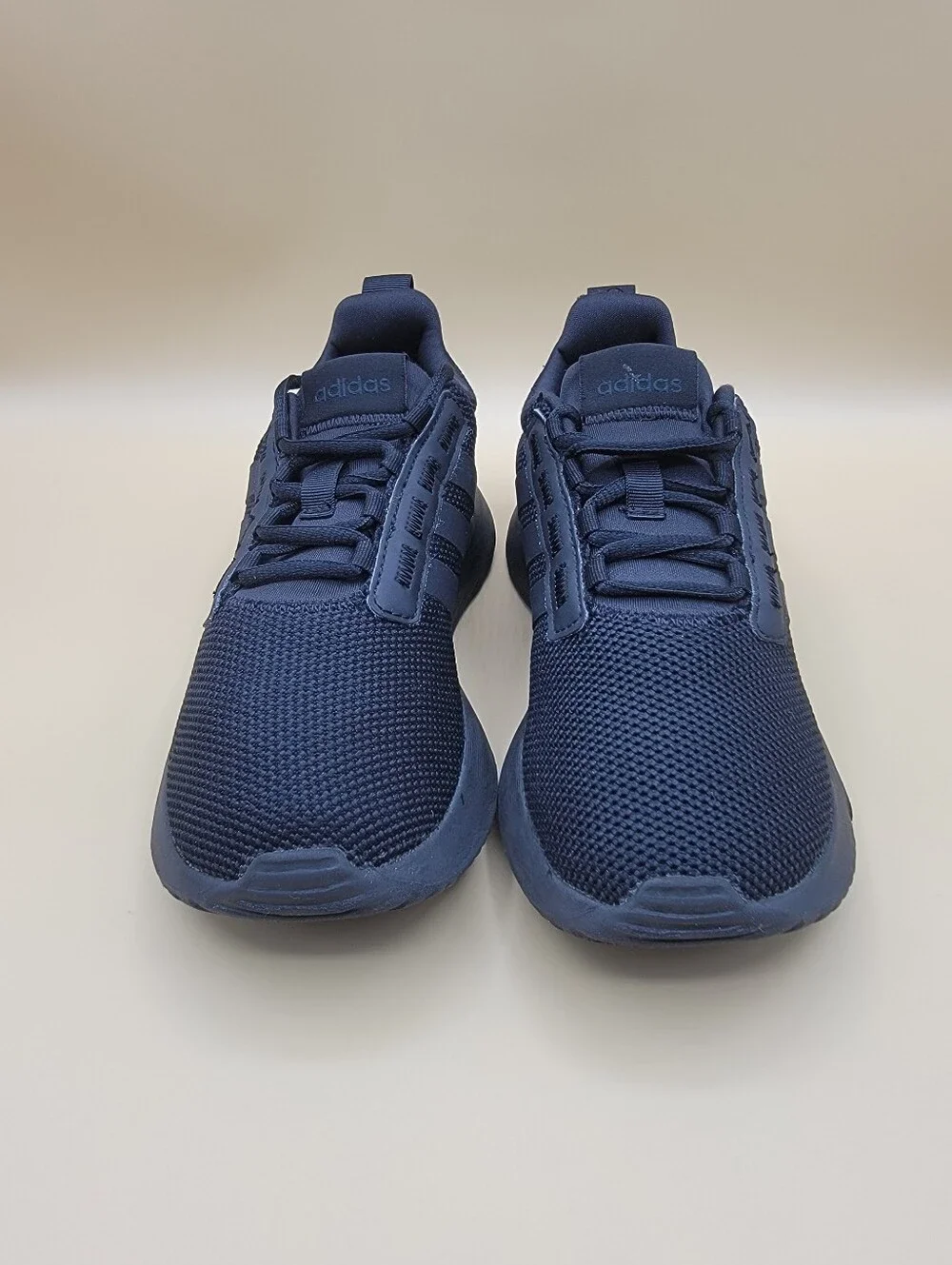 Adidas Racer TR21 Little Kids Shoes Size 1.5 Black Boys Girls Cloudfoam Running